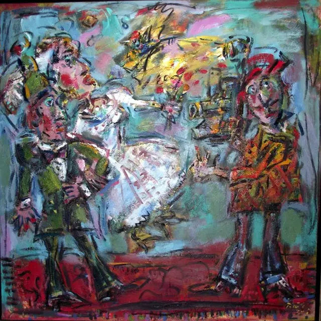 快乐时刻 – Ernő Tóth 的绘画作品