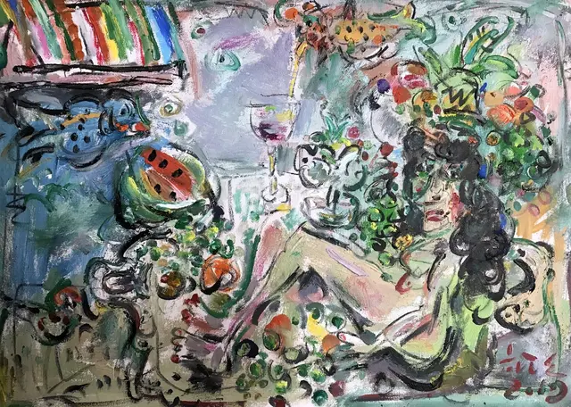 夏 – Ernő Tóth 的绘画作品
