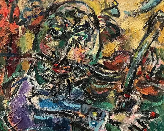 The Fiddler – painting by Ernő Tóth