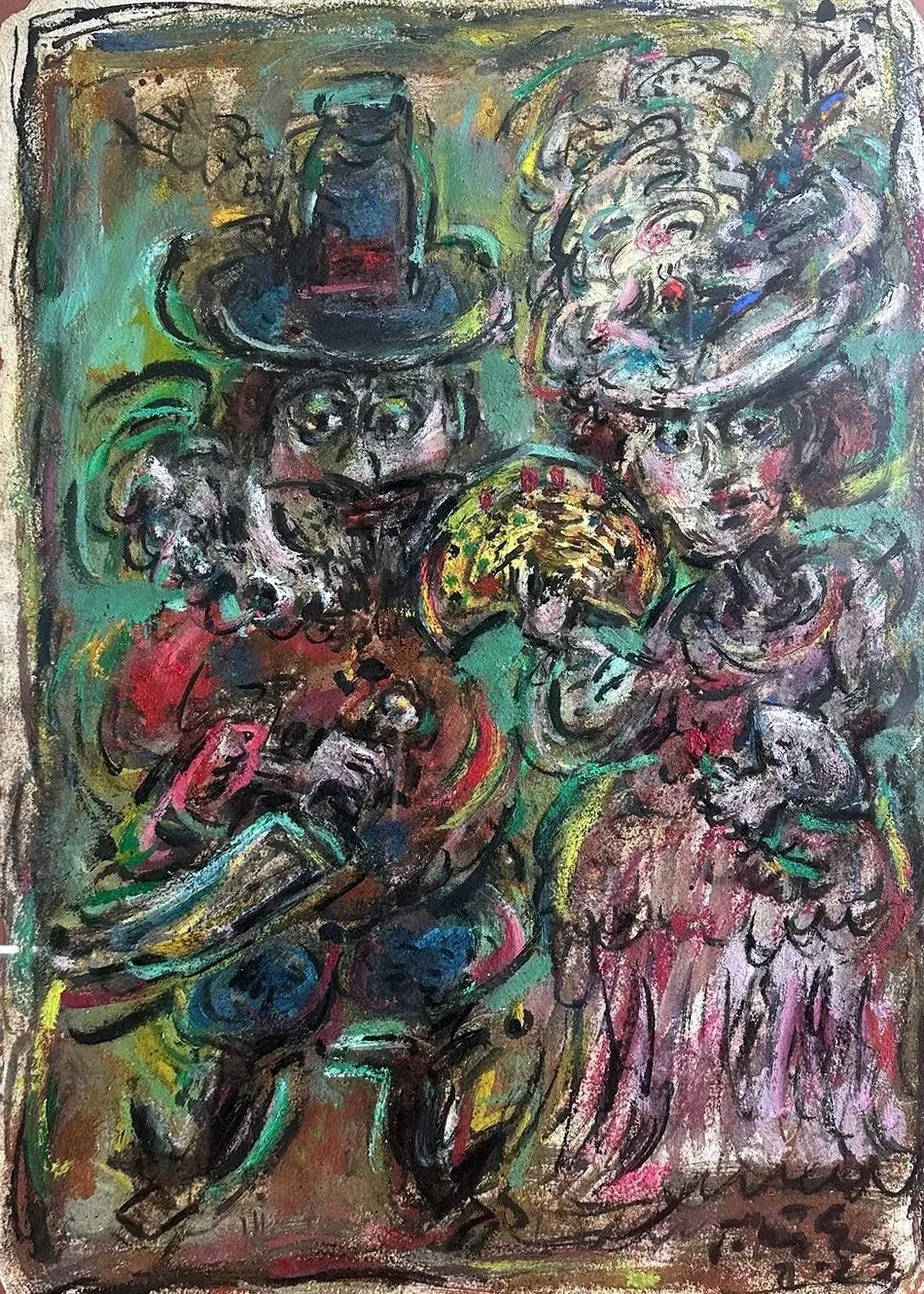 Coppia in maschera – Ernő Tóth