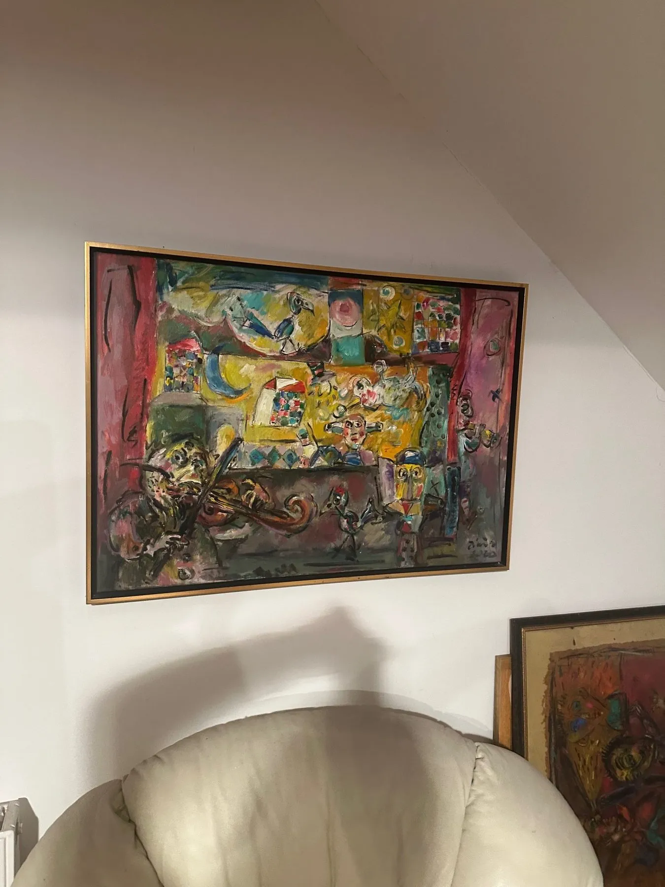Interior with Table – Ernő Tóth