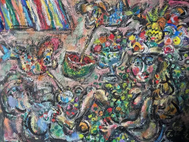 夏 II – Ernő Tóth 的绘画作品