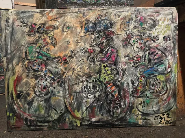 Grey Cyclists
