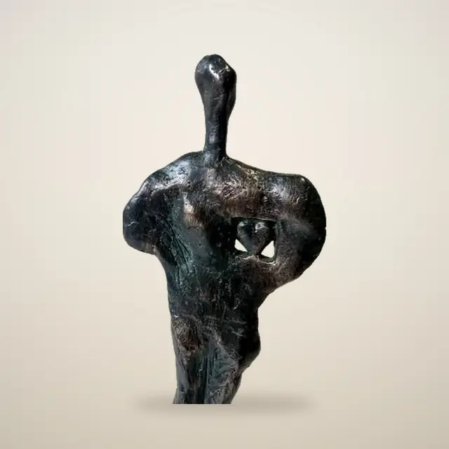 心地善良的人 – Ernő Tóth 的青铜雕塑作品