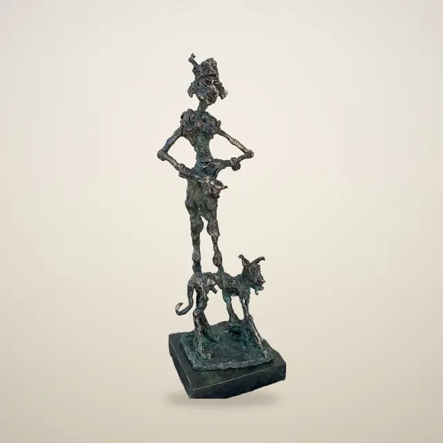 Woman with Dog