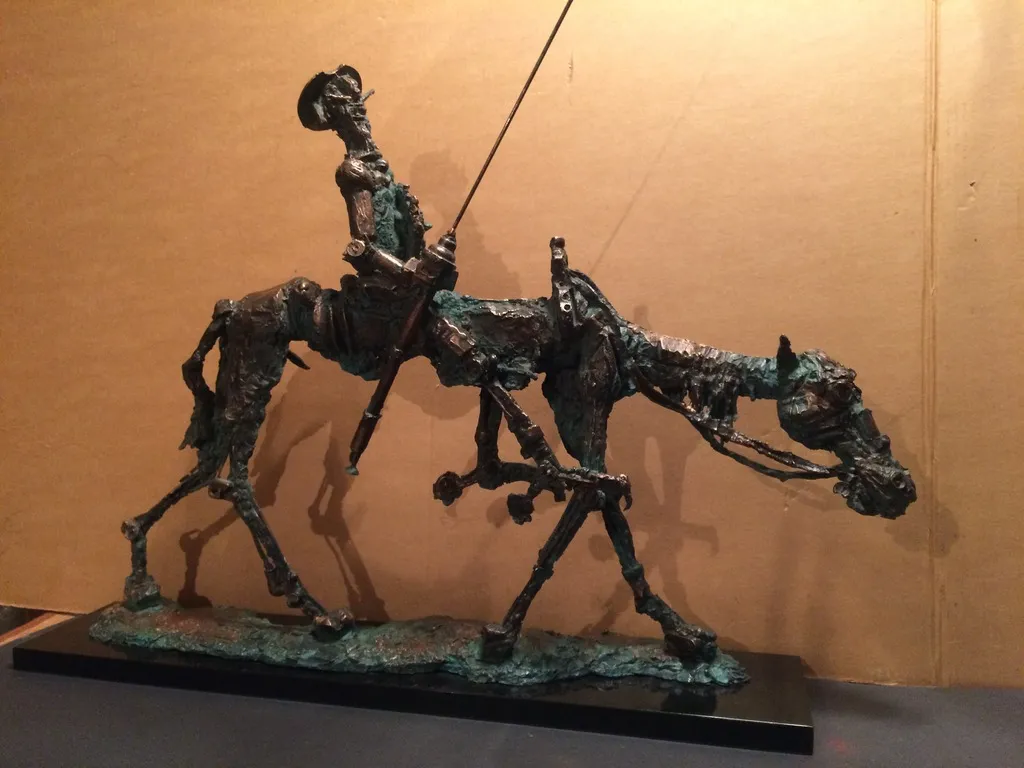 Don Quijote and Rocinante – Ernő Tóth