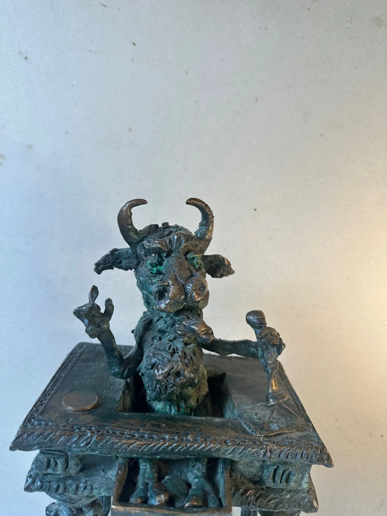 Minotaur at the Lectern – Ernő Tóth
