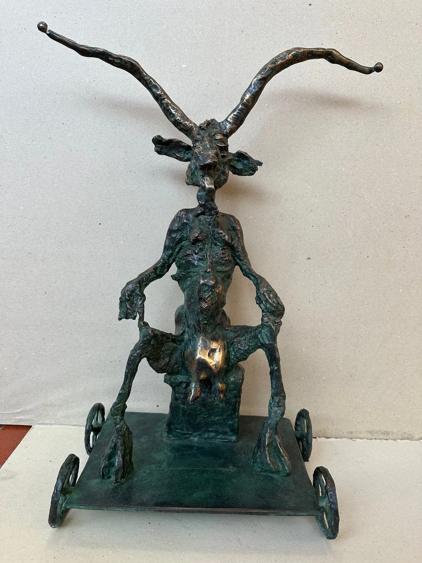 Horned Charioteer – Ernő Tóth