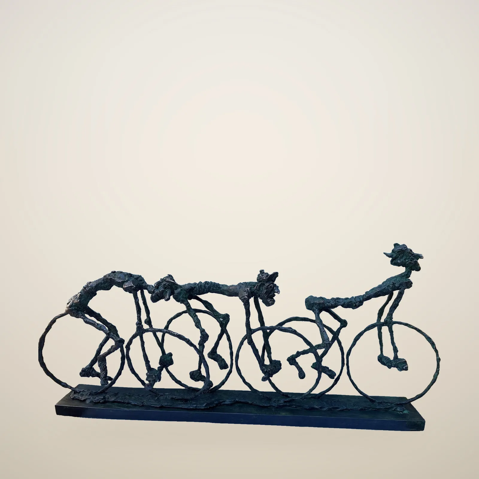 Passi il cursore per ingrandire, clicchi per lo schermo intero Gruppo di ciclisti – Ernő Tóth