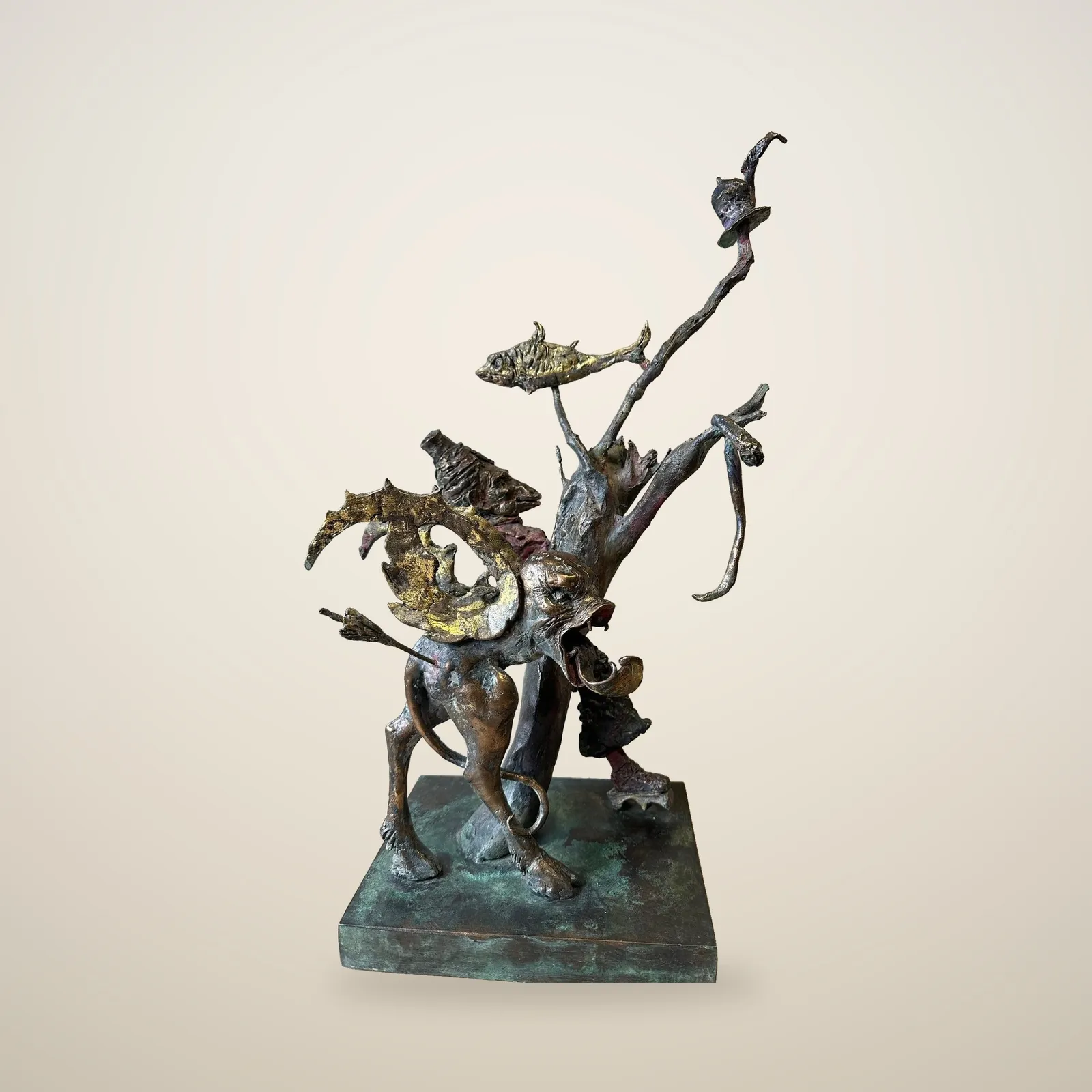 Hover to magnify, click for full screen Tribute to Hieronymus Bosch – Ernő Tóth
