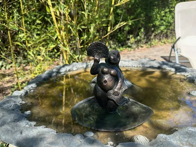 Lady with a Fan (fountain) – 3